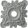 Ekena Millwork Crawley Ceiling Medallion (Fits Canopies up to 6 3/4"), 18"W x 18"H x 3 1/4"ID x 1 1/2"P CM18CR